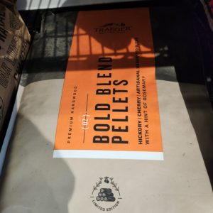 Traeger Limited Edition Pellets/ Bold Blend 8KG Bag